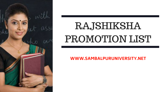 Rajshiksha Promotion List