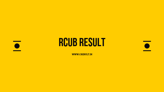 RCUB Result