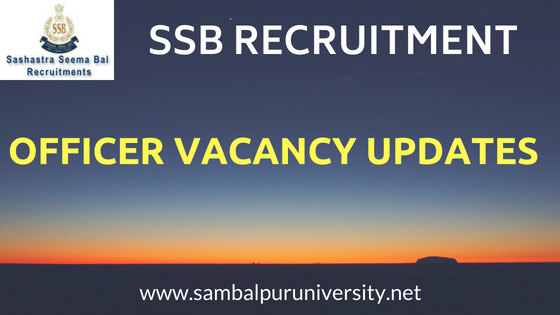 ssb recruitment
