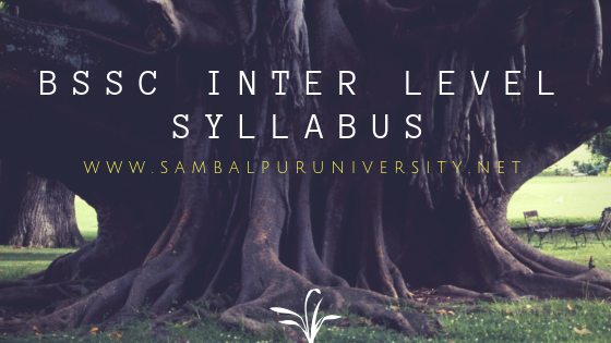 BSSC Inter Level Syllabus