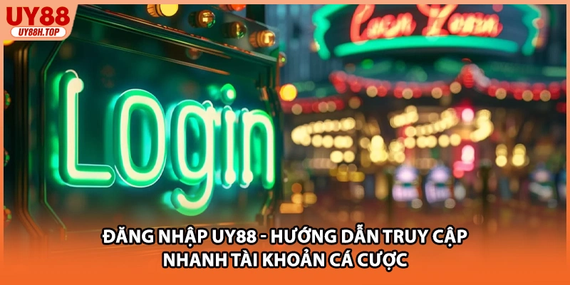 Đăng Nhập UY88 - Hướng Dẫn Truy Cập Nhanh Tài Khoản Cá Cược