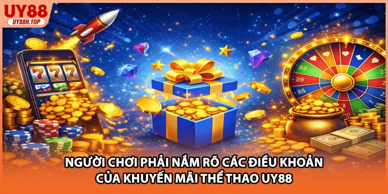 Người chơi phải nắm rõ các điều khoản của khuyến mãi thể thao UY88