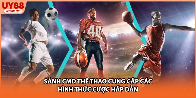 Sảnh CMD thể thao cung cấp các hình thức cược hấp dẫn